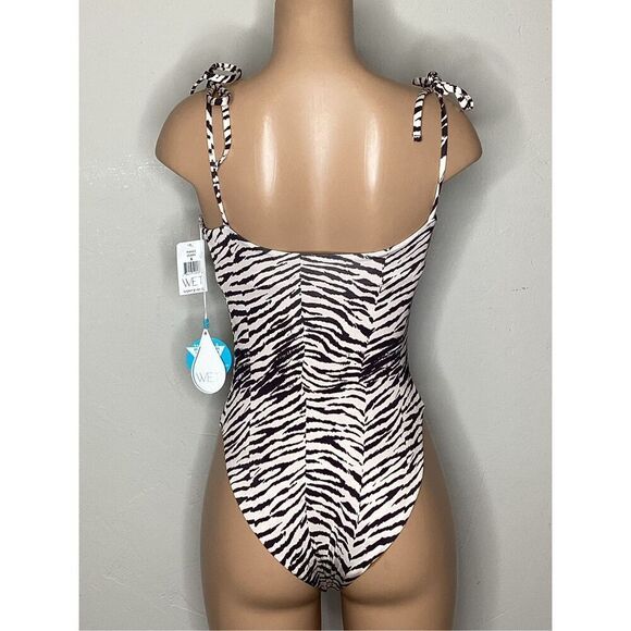 New. WET from L.A. zebra swimsuit. Large. Retails $148 - Picture 3 of 7